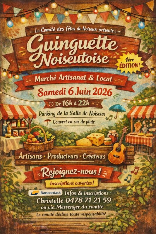  Marché artisanal guinguette