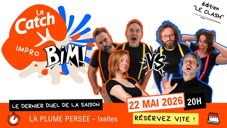 Spectacles Bim Catch ! Duel d’impro théâtrale