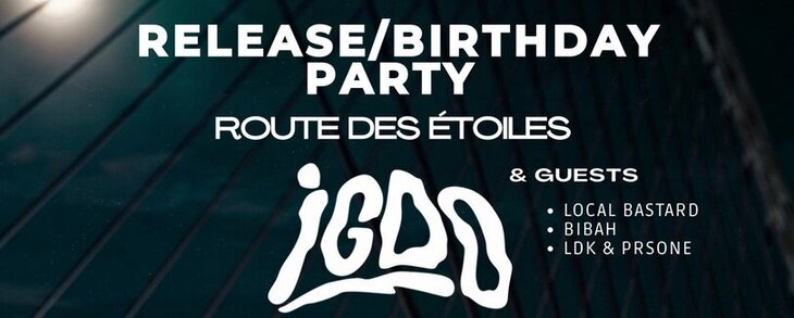 Concerts Igdo - Release/Bday party