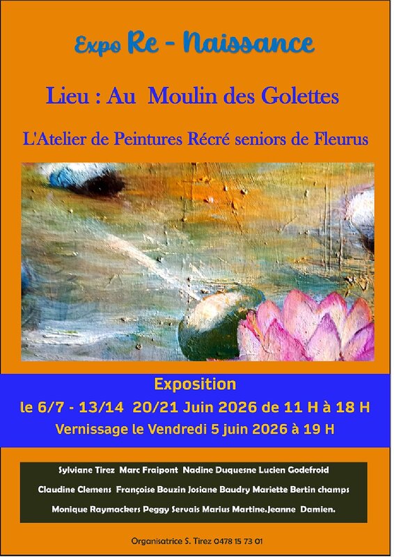 Expositions Exposition peintures naissance