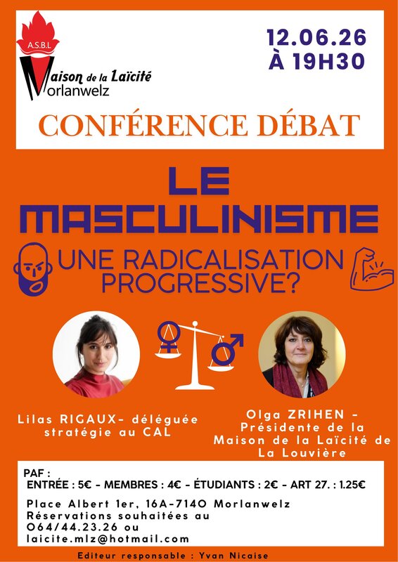 Conférences Le masculinisme : radicalisation progressive?
