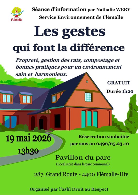 Conférences Les gestes font différence