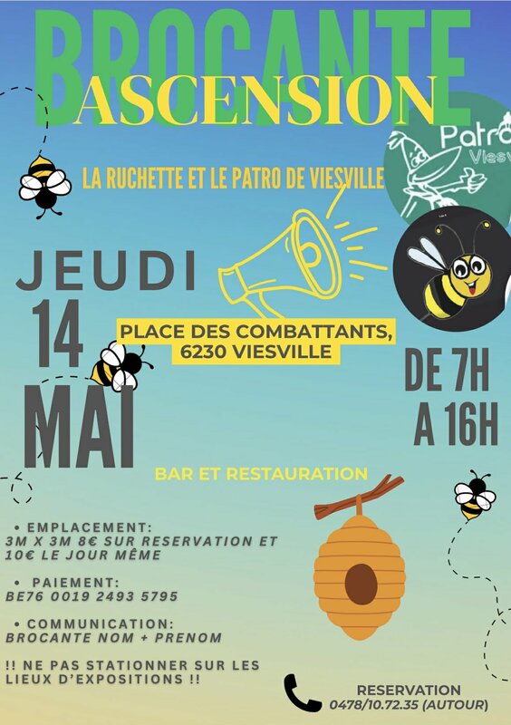  La brocante l Ascension