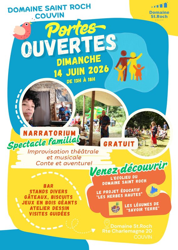 Loisirs Portes Ouvertes Écolieu Domaine Saint-Roch