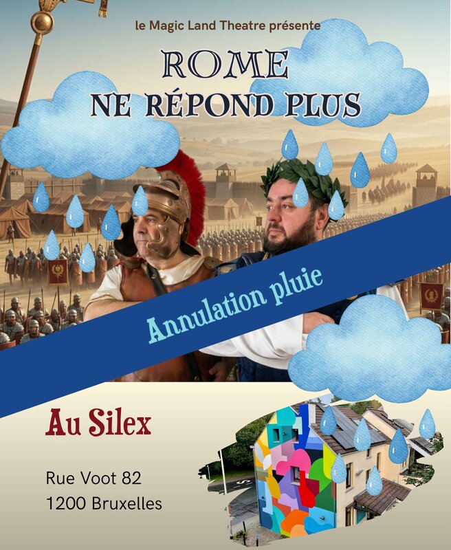 Spectacles Annule - Magic Land Théâtre dans jardin Silex : Rome répond plus