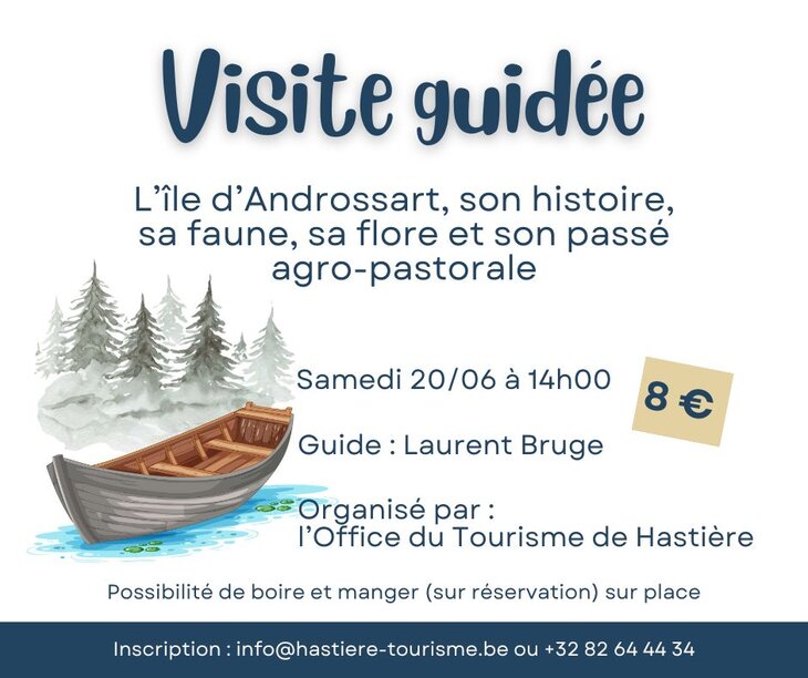 Loisirs Visite l île d Androssart