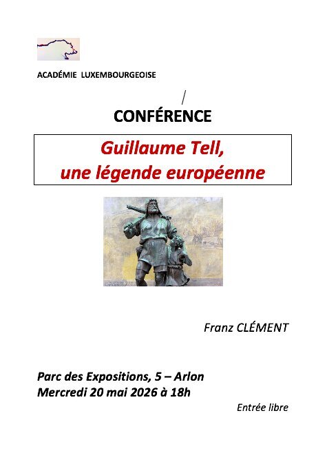 Conférences Guillaume Tell, légende européenne