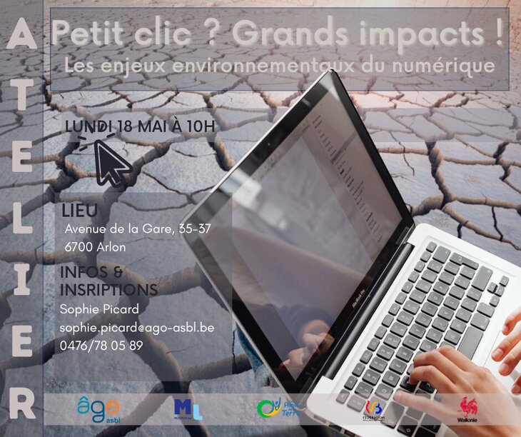 Conférences Petits clics, grands impacts. enjeux environnementaux numérique