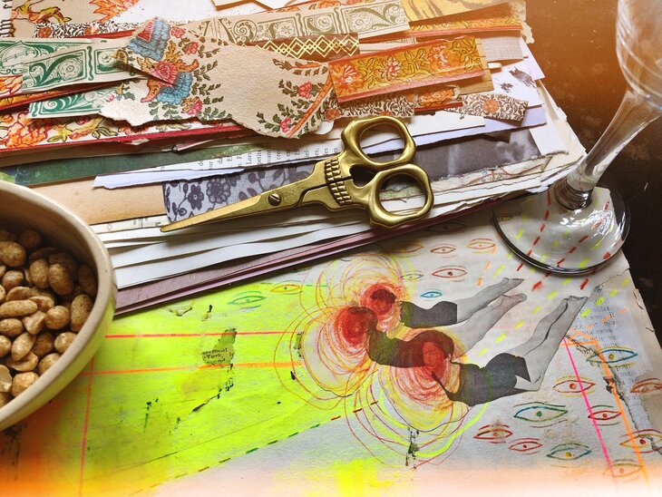 Stages,cours Apéro-Collage Cabanön