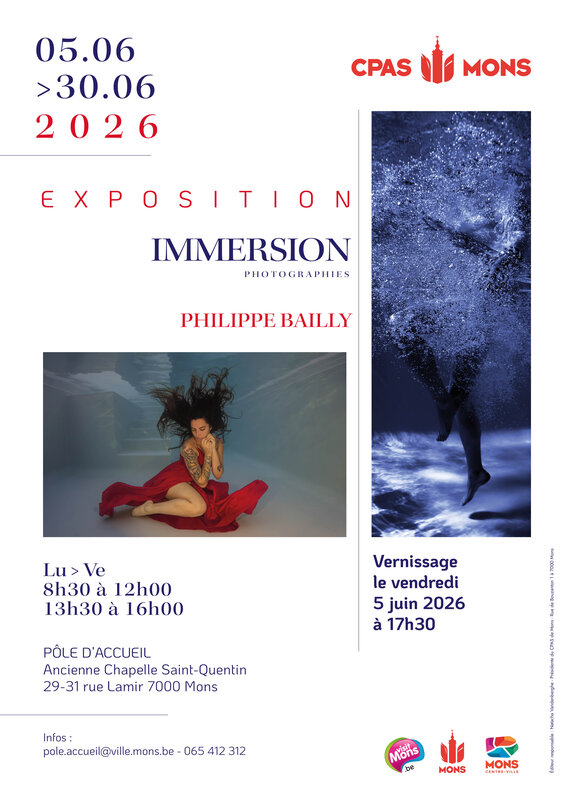 Expositions Exposition  Immersion  Philippe Bailly