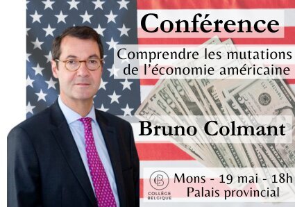 Conférences Bruno Colmant Comprendre mutations l économie américaine