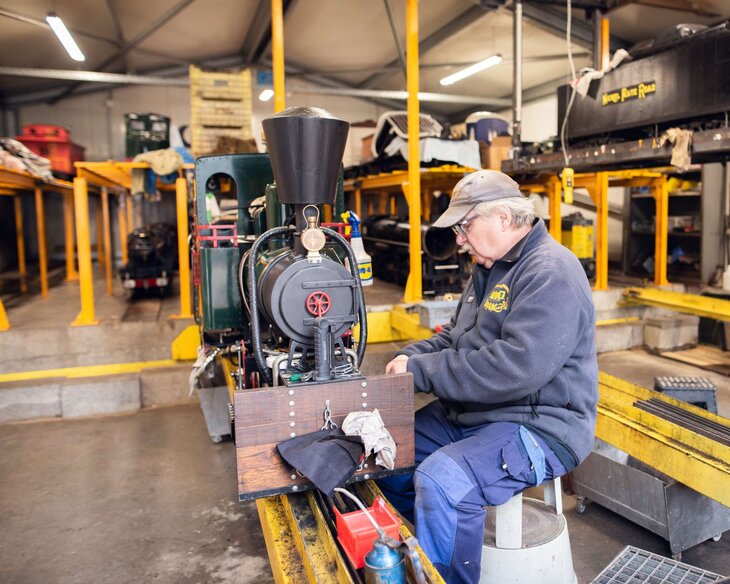 Loisirs Ateliers ouverts Petit Train Vapeur Forest