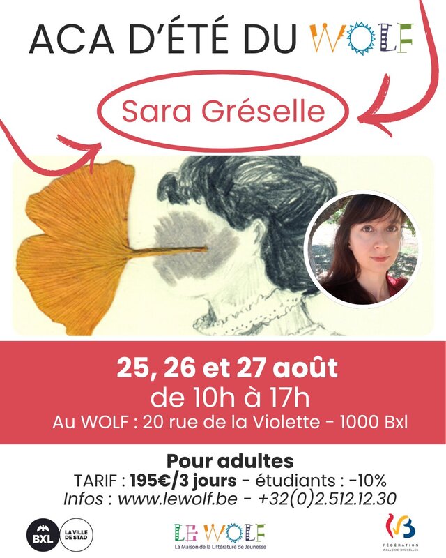 Stages,cours Aca d été avec Sara Gréselle