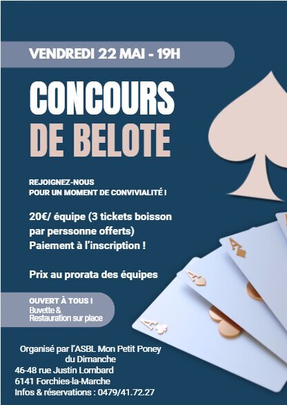 Loisirs Concours belote