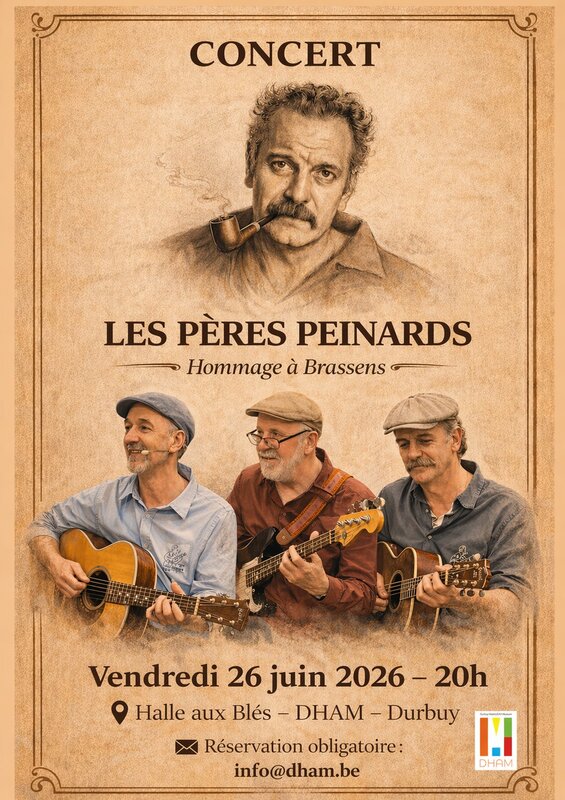 Concerts Hommage Brassens Les Pères Peinards