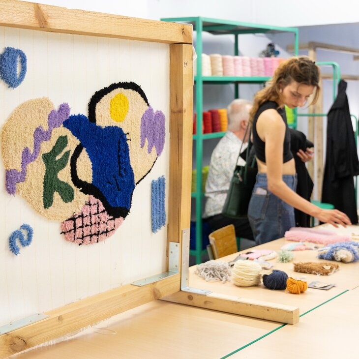 Stages,cours Workshop Tufting juin