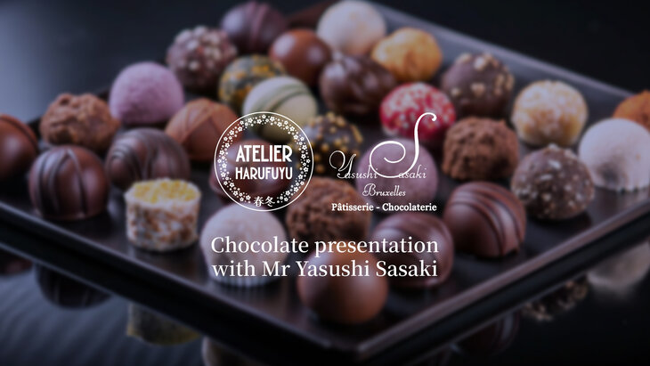 Stages,cours Présentation chocolats avec Yasushi Sasaki