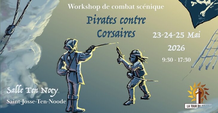 Stages,cours « Corsaires contre pirates » - Workshop combat scénique