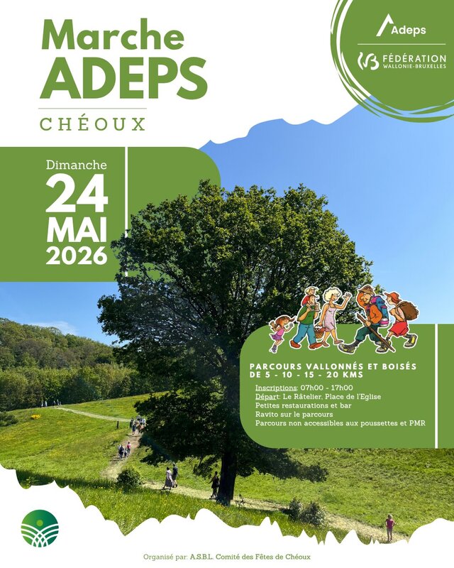 Loisirs Marche Adeps Chéoux