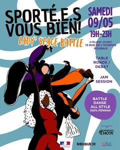 Soirées Lady’ Space Battle : soirée % féminine fait bouger Roubaix