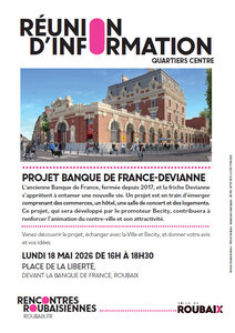 Conférences Réunion d’information Projet Banque France Devianne