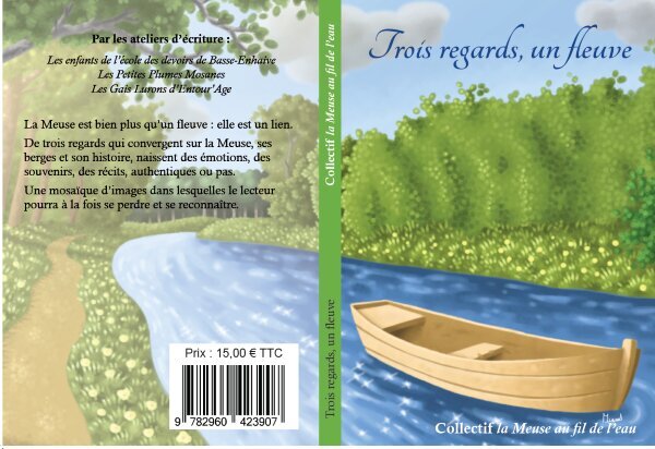 Conférences Soirée lancement livre collectif  Trois regards, fleuve 