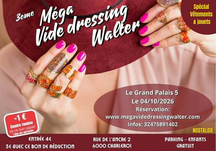 Loisirs MegaVideDressingWaltrer Charleroi