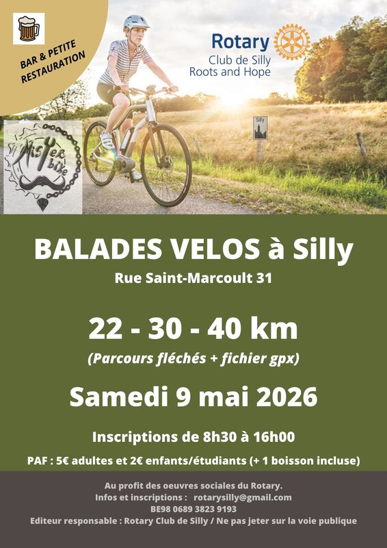 Loisirs Balade vélo Marche dans bois Silly