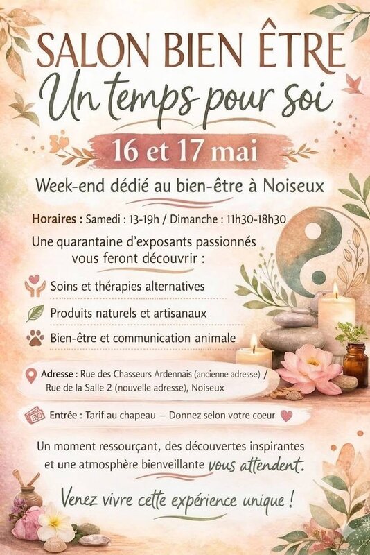 Conférences Salon bien-être : temps pour soi