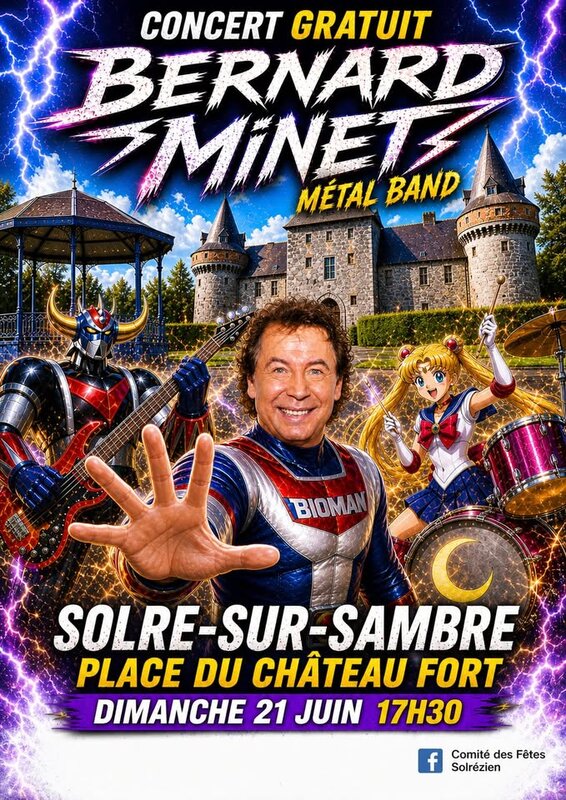 Concerts Concert gratuit Bernard Minet