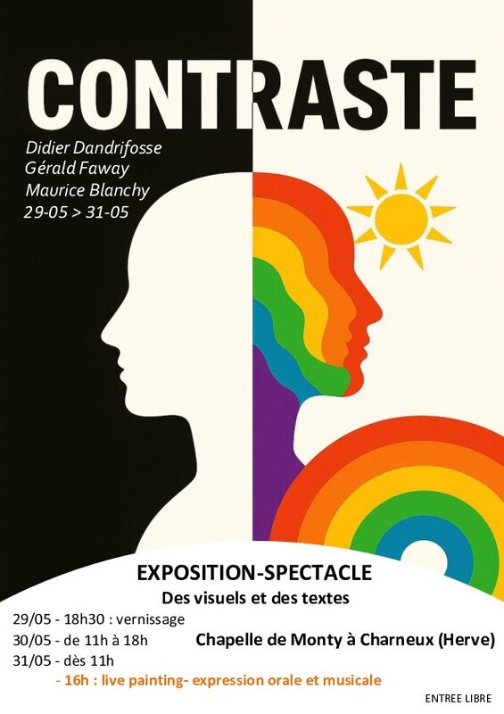 Expositions Contraste   exposition + spectacle