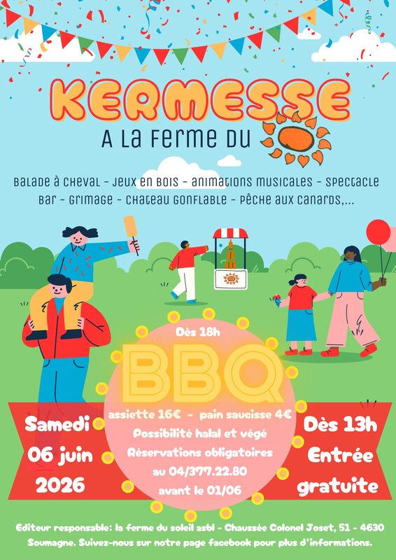 Loisirs Kermesse la Ferme Soleil