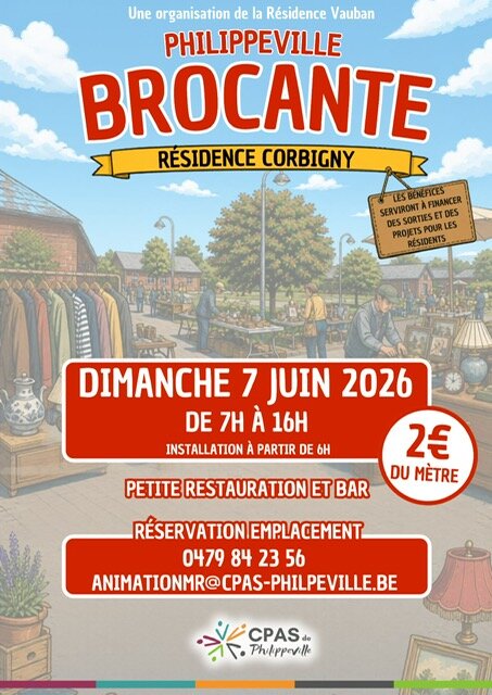  1ère Brocante résidence corbigny