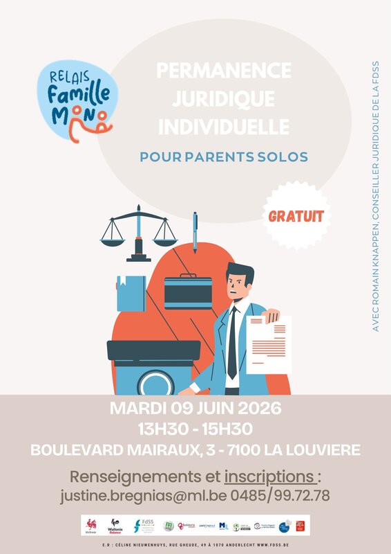 Conférences Relais Familles Mono | Permanence juridique