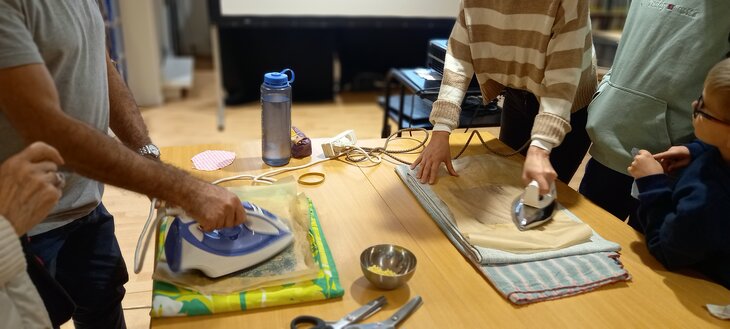 Stages,cours Atelier Donnez seconde à textiles