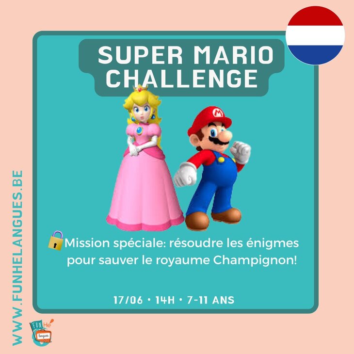 Stages,cours Super Mario Challenge  Mission Énigmes