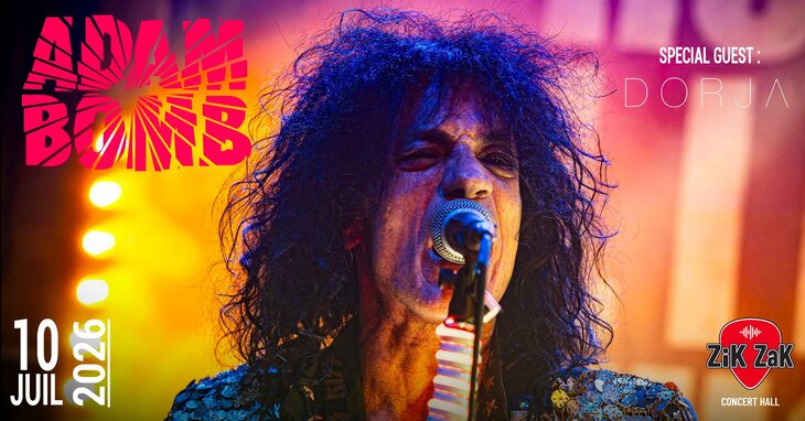 Concerts Adam Bomb (US) + Dorja (UK)