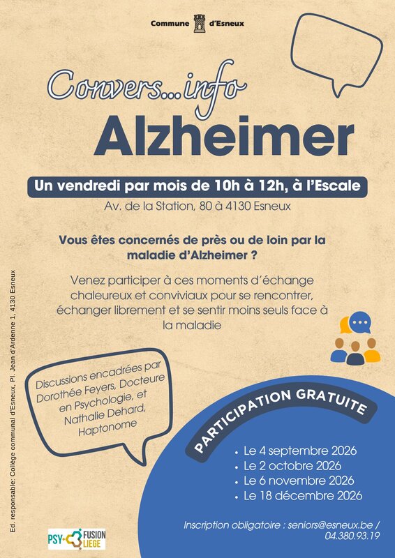 Conférences Conver...info Alzheimer