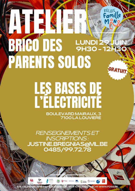 Stages,cours Relais Familles Mono | Bases l électricité