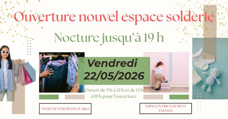 Loisirs Ouverture nouvel espace solderie