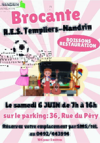  Brocante annuelle foot Templiers