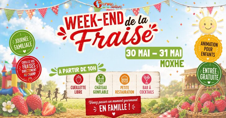 Loisirs Week-end la fraise
