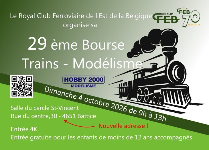Loisirs 29ème Bourse Train-Modélisme