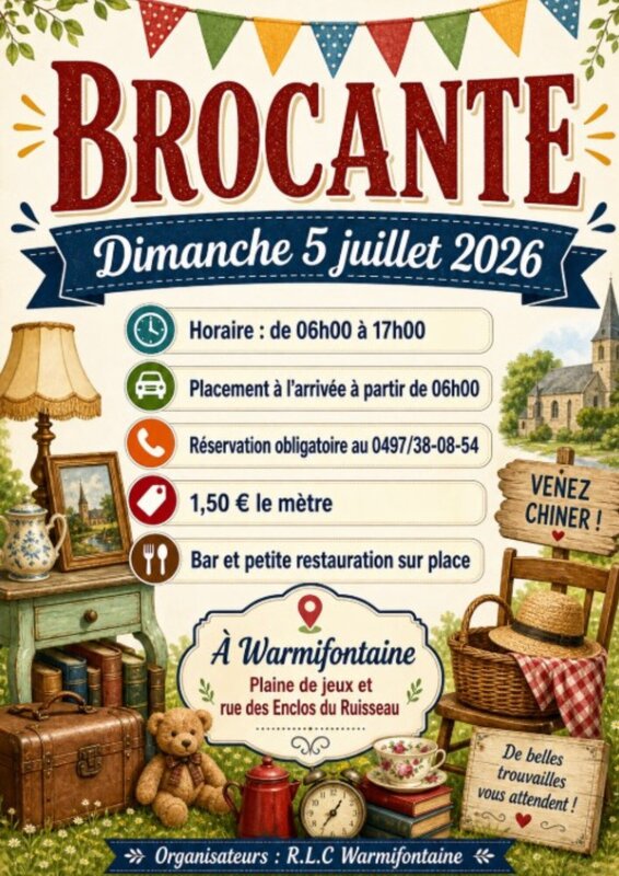  Brocante warmifontaine