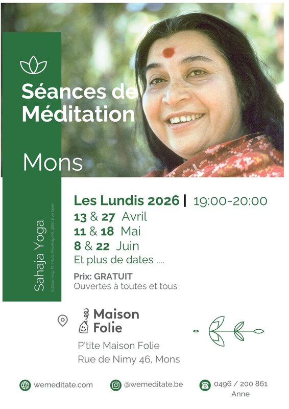 Stages,cours Séances Méditation