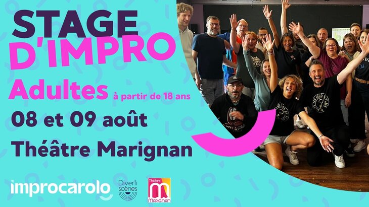 Stages,cours Stage d impro pour adultes