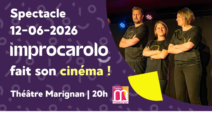 Spectacles Improcarolo fait cinéma 
