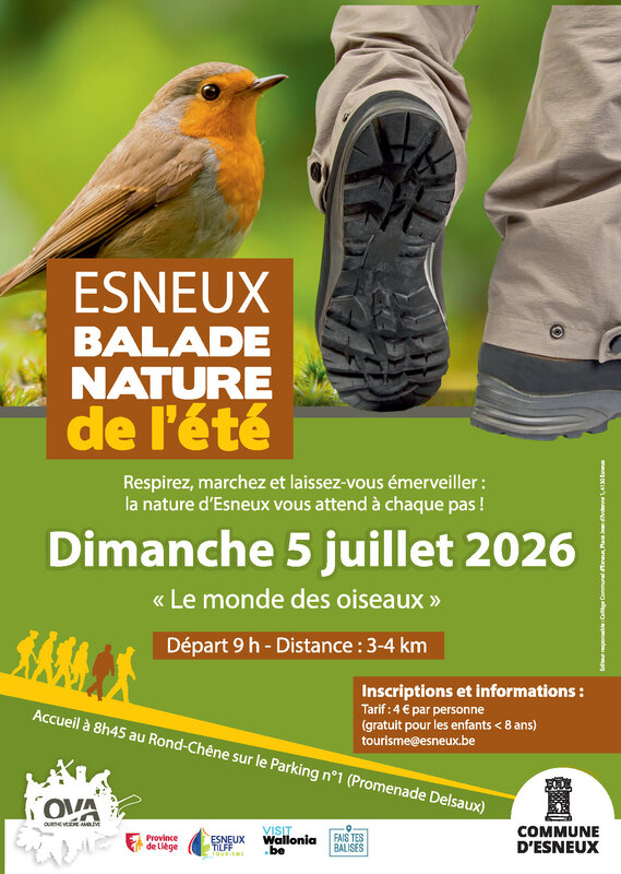 Loisirs Balade nature guidée - monde oiseaux
