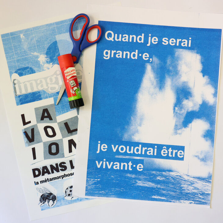 Stages,cours Crée affiche engagée risographie 