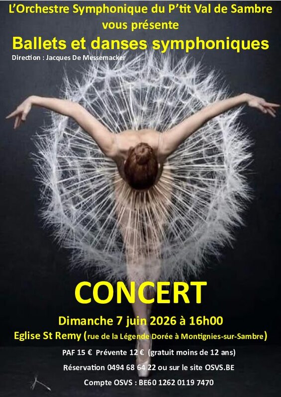 Concerts Ballets danses symphoniques